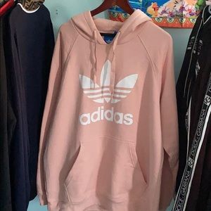 Adidas Trefoil Hoodie in Pink